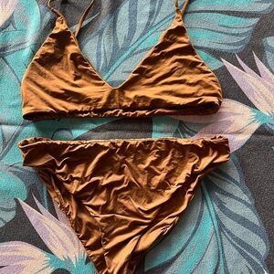 Classic Tan Bikini Set